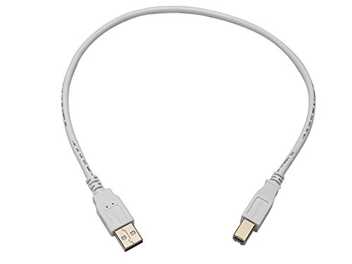 MONOPRICE, INC. 8614 USB 2.0 A M TO B M CABLE 1.5FT - WHITE