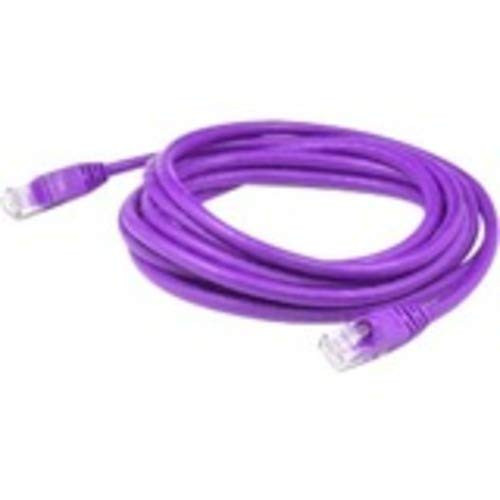 ADD-ON ADD-1FCAT6-PE ADDON 1FT RJ-45 (MALE) TO RJ-45 (MALE) STRAIGHT PURPLE CAT6 UTP COPPER PVC PATCH