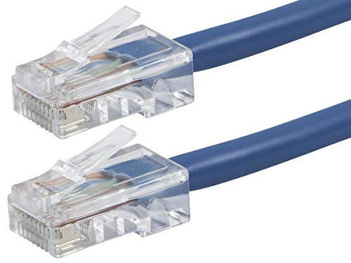 MONOPRICE, INC. 13407 ZEROBOOT SERIES CAT6 24AWG UTP ETHERNET NETWORK PATCH CABLE, 10FT BLUE
