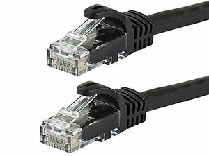 MONOPRICE, INC. 9801 FLEXBOOT CAT6 24AWG  CABLE_ 25FT BLACK