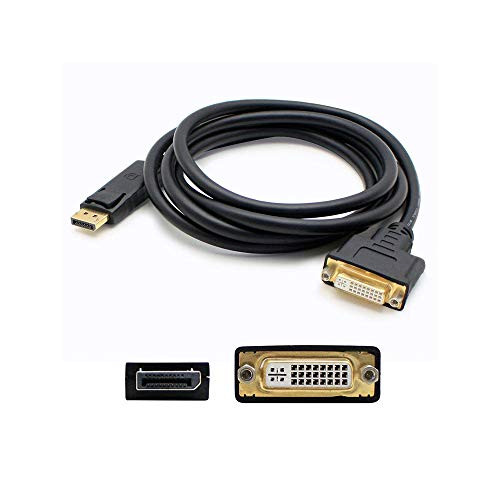 ADD-ON DISPLAYPORT2DVID2F ADDON 2FT DISPLAYPORT MALE TO DVI-D FEMALE BLACK ADAPTER CABLE (REQUIRES DP++)