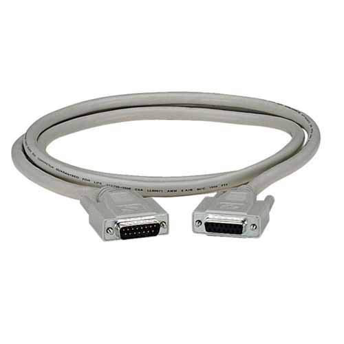 BLACK BOX EGM16T-0025-MF DB15 THUMBSCREW CABLE, MALE/FEMALE, 25-F