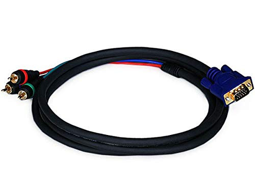 MONOPRICE, INC. 2170 VGA TO 3 RCA CPNT VIDEO CABLE 6FT