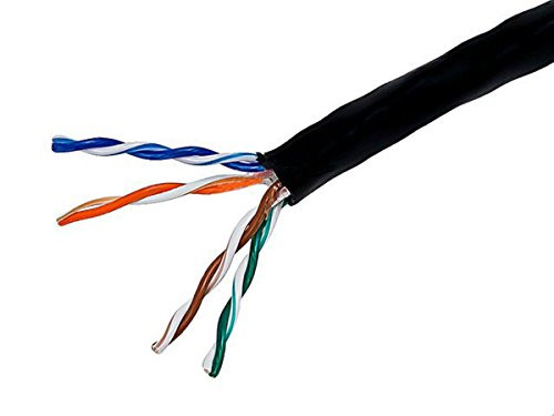 MONOPRICE, INC. 878 CAT5E UTP SOLID (CMR) 1000FT - BLACK