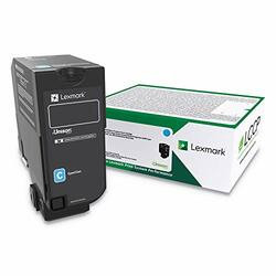 LEXMARK 84C0HCG TAA CX725 CYAN HIGH YIELD RETURN PROGRAM TONER CARTRIDGE