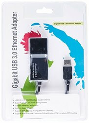 ADD-ON USB302NIC ADDON USB 3.0 (A) MALE TO RJ-45 FEMALE BLACK ADAPTER