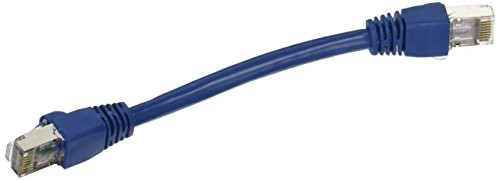 MONOPRICE, INC. 8600 CAT6A 24AWG STP CABLE_ 6-INCH BLUE