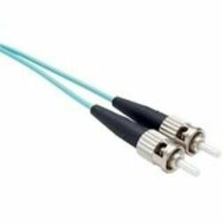 UNIRISE USA, LLC FJ5GLCSC-06M 6 METER OM3 10 GIG FIBER OPTIC CABLE, AQUA, PVC JACKET 50/125 MICRON MULTIMODE D