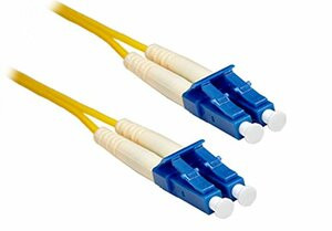ENET SOLUTIONS, INC. LC2-SM-7M-ENC ENET 7M LC/LC DUPLEX SINGLE-MODE 9/125 OS1 OR BETTER YELLOW FIBER PATCH CABLE 7