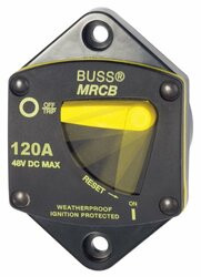 BLUE SEA SYSTEMS661-7046 CIRCUIT BREAKER 187 PNLMNT 120
