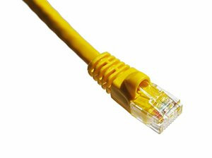 AXIOM C5EMB-Y5-AX AXIOM 5FT CAT5E 350MHZ PATCH CABLE MOLDED BOOT (YELLOW)