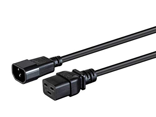MONOPRICE, INC. 40041 MONOPRICE POWER CORD - IEC 60320 C14 TO IEC 60320 C19_ 14AWG_ 15A/1875W_ SJT_ 10