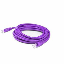 ADD-ON ADD-20FCAT6A-PE 20FT RJ-45 M/F CAT6A PURPLE CU PATCH CBL