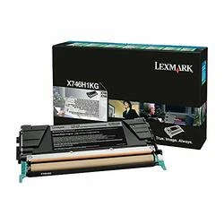 LEXMARK X746H1KG X746, X748 BLACK HIGH YIELD RETURN PROGRAM TONER CARTRIDGE