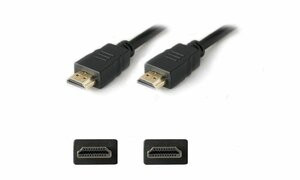 ADD-ON HDMIHSMM20 ADDON 6.10M (20.00FT) HDMI MALE TO MALE BLACK CABLE