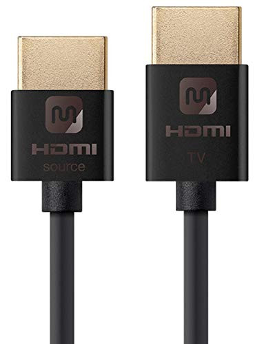 MONOPRICE, INC. 14196 SLIM ACTIVE HDMI CABLE_18GBPS_ 15FT BLCK