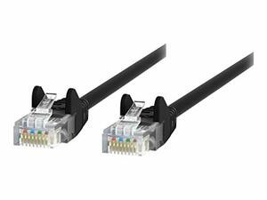 BELKIN COMPONENTS A3L980BT05MBLKS CABLE,CAT6,UTP,RJ45M/M,5M,BLK,PATCH,SNAGLESS