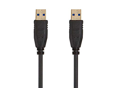 MONOPRICE, INC. 38598 MONOPRICE SELECT USB 3.0 TYPE-A TO TYPE-A CABLE_ 6FT_ BLACK