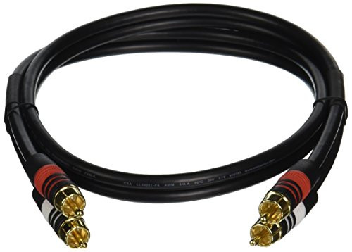 MONOPRICE, INC. 2869 RCA2 PLUG/2 RCA PLUG M/M CABLE 3FT