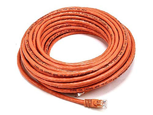 MONOPRICE, INC. 2388 CAT6 CROSSOVER BARE COPPER 50FT- ORANGE