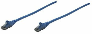 INTELLINET 342414 100 FT BLUE CAT6 SNAGLESS PATCH CABLE