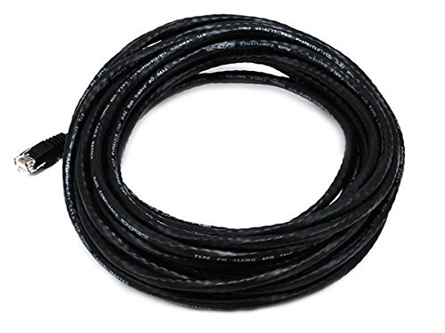MONOPRICE, INC. 5017 CAT6  UTP  CABLE_ 30FT BLACK