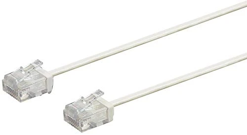 MONOPRICE, INC. 34222 SLIMRUN CAT6 ETHERNET PATCH CABLE 1FT WH