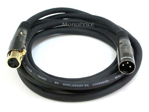 MONOPRICE, INC. 4752 XLR M TO XLR F 16AWG CABLE 10FT