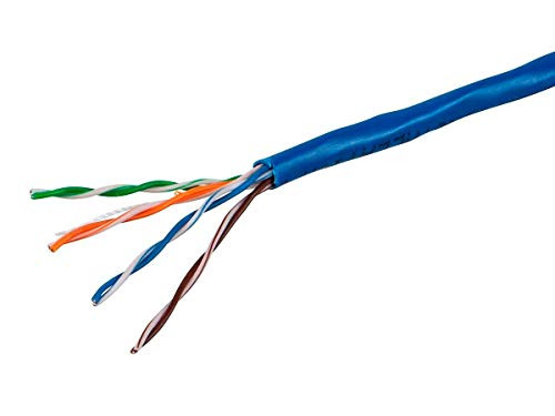 MONOPRICE, INC. 12757 CAT5E UTP SOLID (CMR) -  BLUE 1000FT