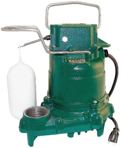 ZOELLER 53-0001 M53 115V/1PH/UL/CSA Zoeller Pump Co. M-53 Mighty Mate clear effluent 