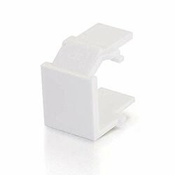 C2G 3820 SNAP-IN BLANK KEYSTONE INSERT MODULE - WHITE