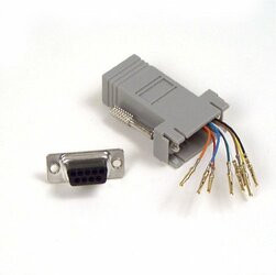 BELKIN COMPONENTS F4C170 NETWORK ADAPTER - DB-9 (F) - RJ-45 (F)