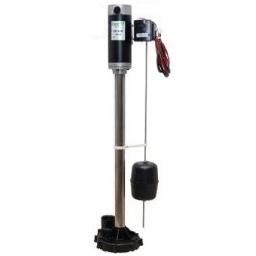 ZOELLER 585-0005  Aquanot II Battery Backup Pedestal Sump Pump System with Electronic Charger