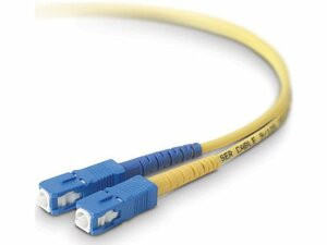 BELKIN COMPONENTS F2F80277-10M PATCH CABLE - SC SINGLE MODE (M) - SC SINGLE MODE (M) - 20 FT - FIBER OPTIC - 8