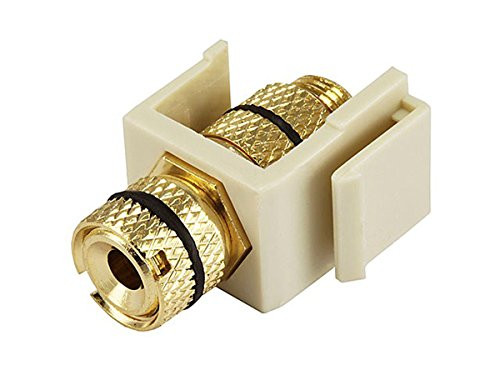 MONOPRICE, INC. 8436 KEYSTONE JACK - BANANA JACK - IVORY