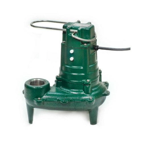 ZOELLER Z2670002  115-Volt 1/2 Horse Power Model N267 Waste-Mate Non-Automatic Cast Iron Single Phase Submersible Sewage/Effluent Pump