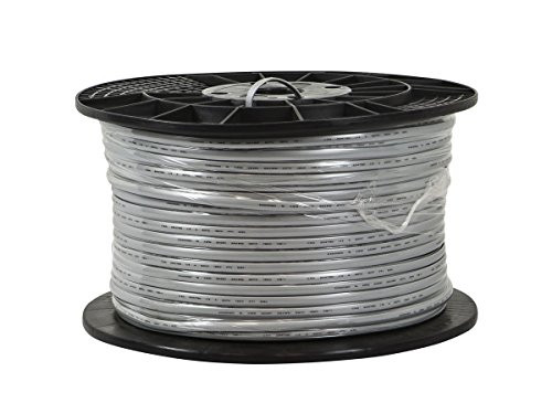MONOPRICE, INC. 956 CAT 3, 3 PR, STRANDED,SILVR JACKT,1000FT