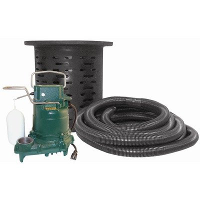 ZOELLER Z1080001 Crawl Space Sump Pump with Kit