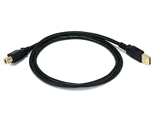 MONOPRICE, INC. 5437 USB 2.0 A MALE TO B MALE 28/24AWG 3FT