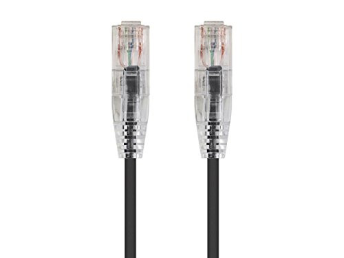 MONOPRICE, INC. 13552 SLIMRUN  CAT6 UTP CABLE-20FT BLACK