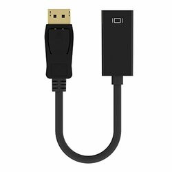 BELKIN COMPONENTS F2CD004B VIDEO / AUDIO CABLE - 20 PIN DISPLAYPORT - 19 PIN HDMI TYPE A