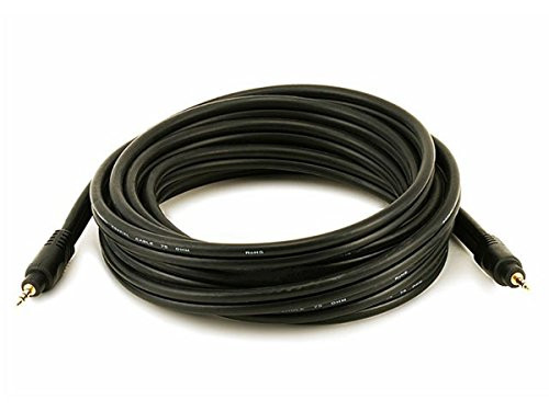 MONOPRICE, INC. 5579 STEREO M TO STEREO M CABLE 15FT - BLACK