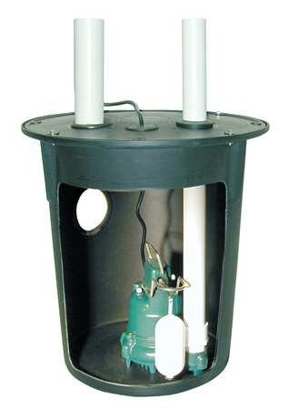 ZOELLER Z9000002 900 Series M53 Standard Preassembled Sump Pump System, 115 volt, 3/10 hp