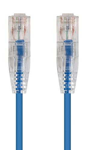 MONOPRICE, INC. 13528 SLIMRUN  CAT6 UTP CABLE-3FT BLUE