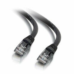 C2G 31342 C2G 5FT CAT6 SNAGLESS UNSHIELDED (UTP) NETWORK PATCH ETHERNET CABLE BLACK - NETW