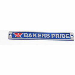 APW 8002524 BAKERS PRIDE NAMEPLATE;LOGO 8