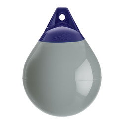 Polyform A Series Buoy A-2 - 14.5 Diameter - Grey - Boat Size 30' - 40'