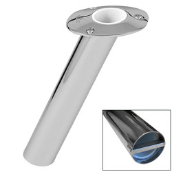 Lees 30° Stainless Steel Bar Pin Rod Holder - 2 O.D.