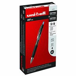 UNI-BALL UBC61256 PEN,UNI-BALL 207 GEL,BE