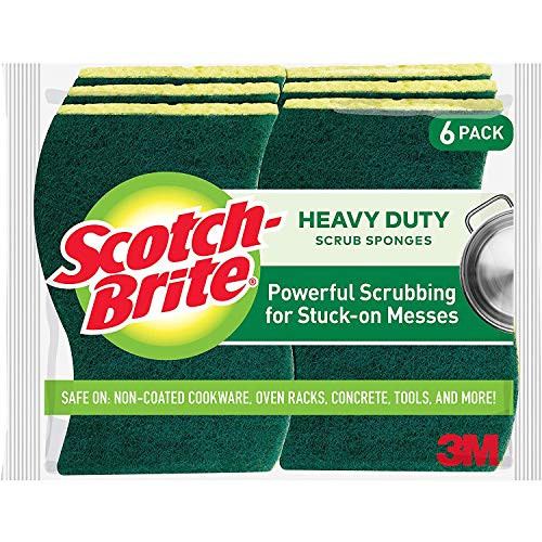 3M/COMMERCIAL TAPE DIV. MMM426 SPONGE,HV DUTY,6/PK,YL